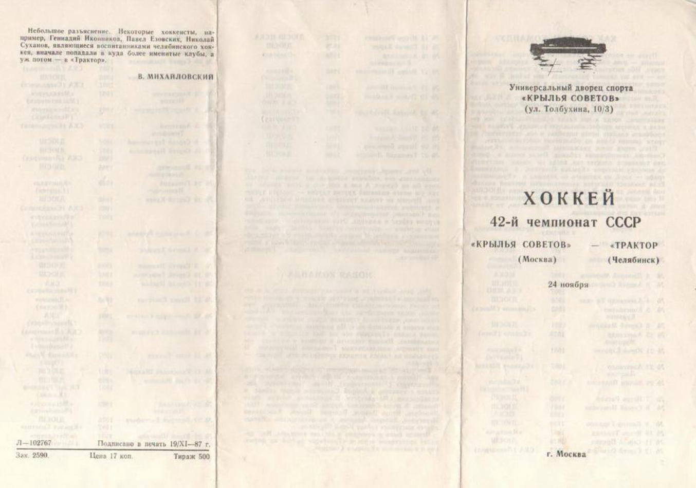 1987.11.24. Крылья Советов - Трактор, Челябинск (Чм. СССР)_01.png