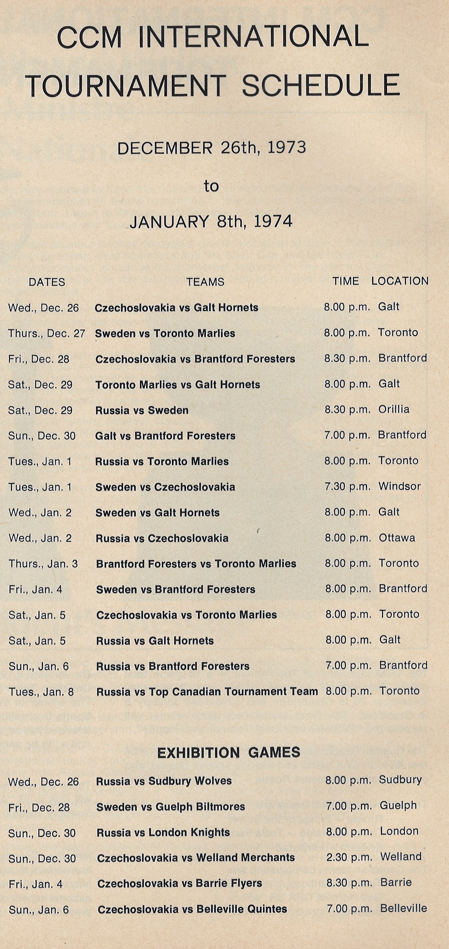 Расписание матчей турнира, а также товарищеских матчей по его окончании..jpg